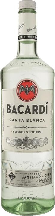 Bacardi Carta Blanca 37,5% Vol. 3l