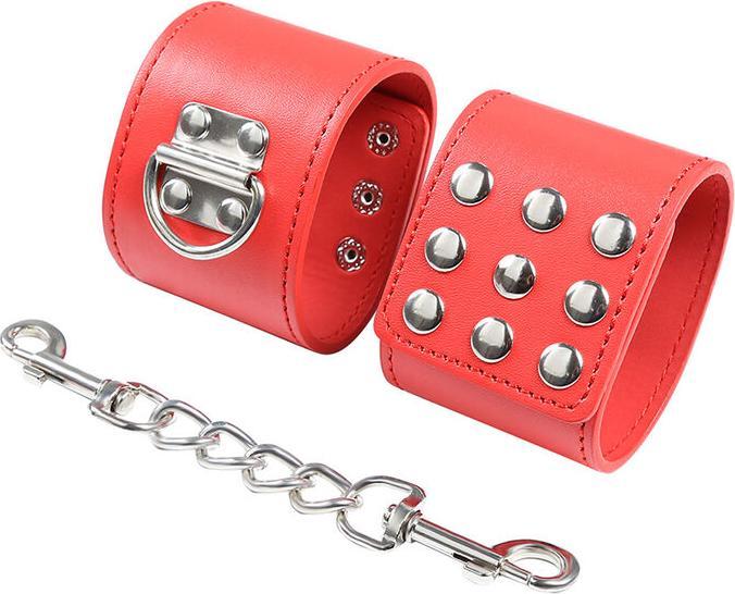 Actual product image Ohmama Fetish Wrist Restraint Snap Lock