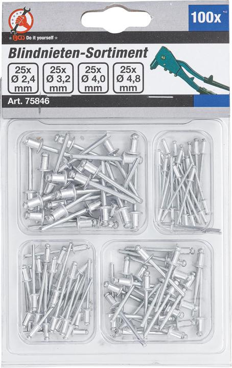 Actual product image BGS Blind rivet range