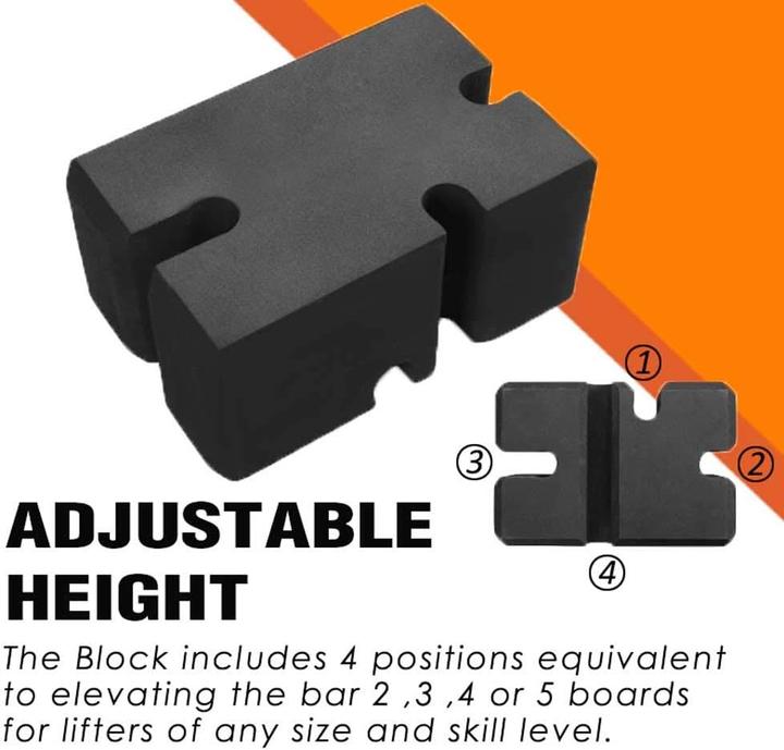Actual product image Lara Star Bench Press Block