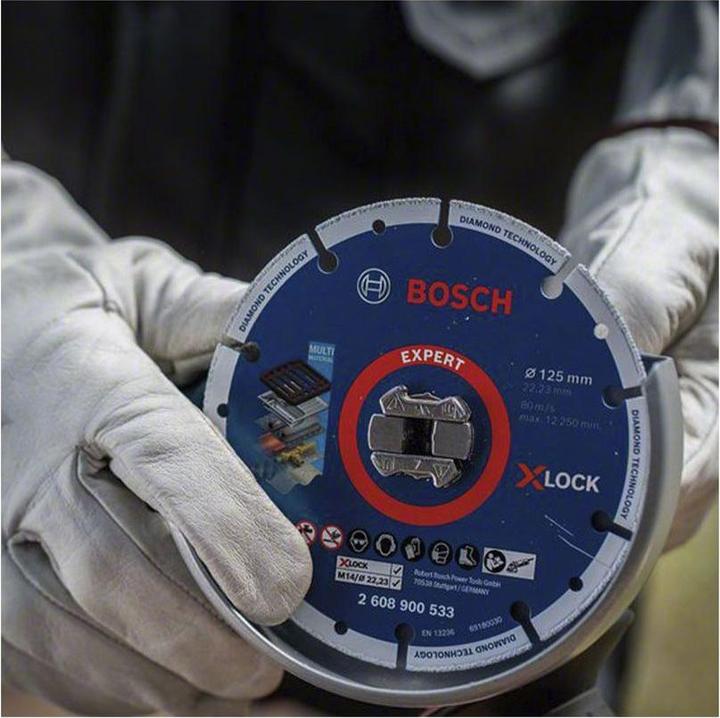 Actual product image Bosch Professional Zubehör EXPERT Diamond Metal Wheel X-LOCK cutting disc, 125 x 22.23 mm
