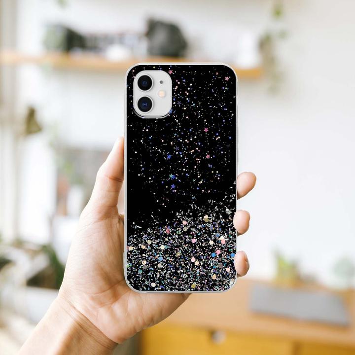 Image du produit Cadorabo Couverture TPU paillettes scintillantes (Apple iPhone 11 Pro)