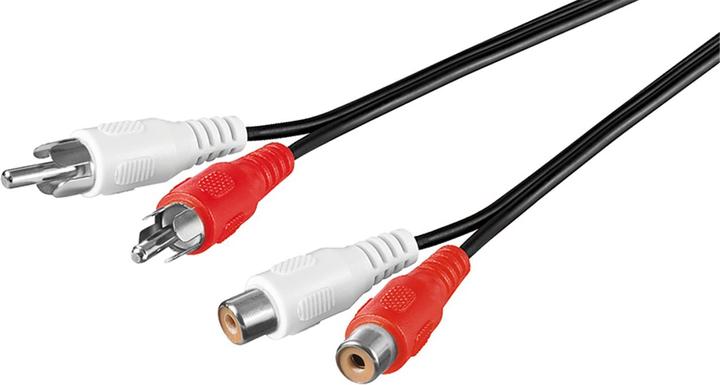 Produktbild Goobay Stereo Verlängerungskabel 2x Cinch (2.50 m, Verlängerung)