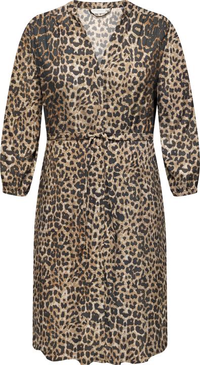 Only CARNEWDENIZIA Langes Kleid Hemdblusenkleid (46)