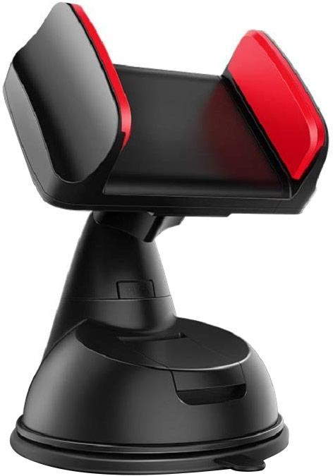 Produktbild PhoneLook Universal-Handyhalter mit Saugnapf-System aus Silikon, 360 Grad drehbar, Clip