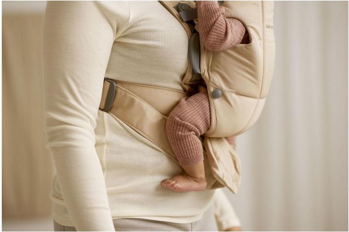 Produktbild BabyBjörn Tragesitz Mini, Woven, beige
