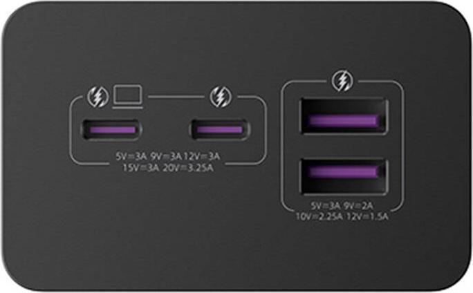 Actual product image Romoss Powerbank PEA27S Pro 27000mAh 65W (black) (27000 mAh, 65 W, 99.90 Wh)