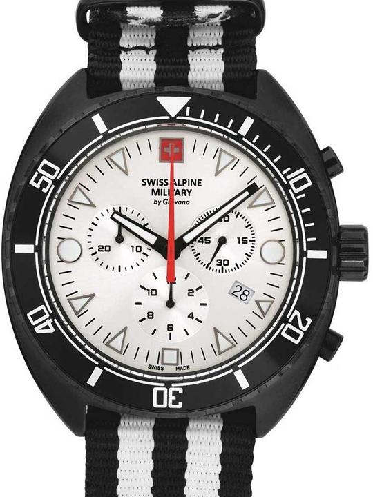 Image du produit Swiss Alpine Military 7066.9672 Chronographe Tortue 44mm 10ATM (Chronographe, 44 mm)