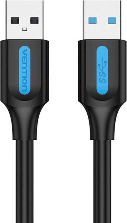 Actual product image Vention USB 3.0 cable CONBH 2m Black PVC (2 m, USB 3.2 Gen 1)