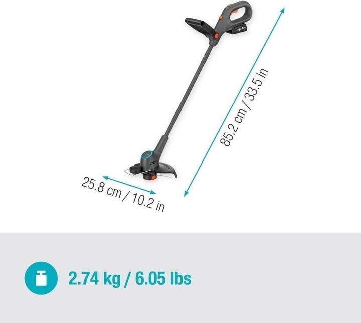 Produktbild Gardena EasyTrim 25/18V P4A Ready-To-Use Set (Trimmfaden)