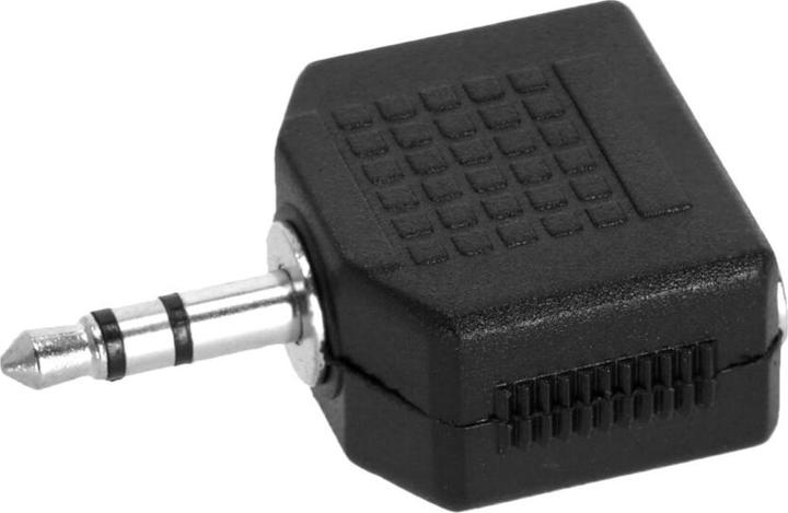 Actual product image Adam Hall 4 STAR AY MF3 MM3 - Y-adapter 2 x 3.5 mm jack TRS female to 3.5 mm jack TRS female