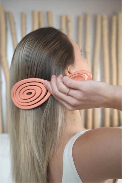 Actual product image Vanessa Beauty Detangle Straw Brush