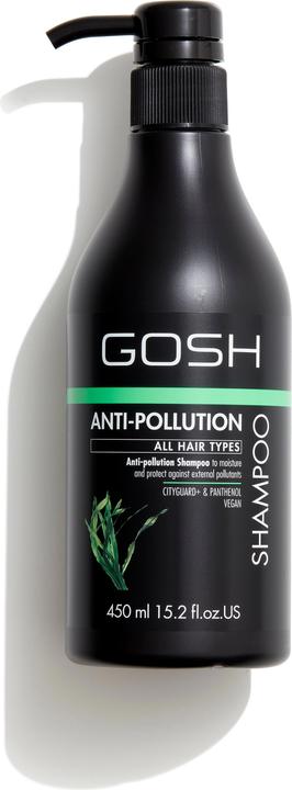 Produktbild Copenhagen GOSH Hair Shampoo 450ml Anti Pollution Frauen Professionell (450 ml, Flüssiges Shampoo)