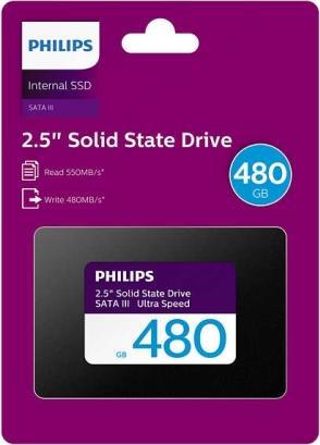 Immagine prodotto Philips Ultra Speed 480GB SSD SATA III (480 GB, 2.5")