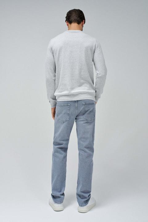 Image du produit Salsa Jeans Pullover Knit Henley W/ Collar Jersey Details (XL)
