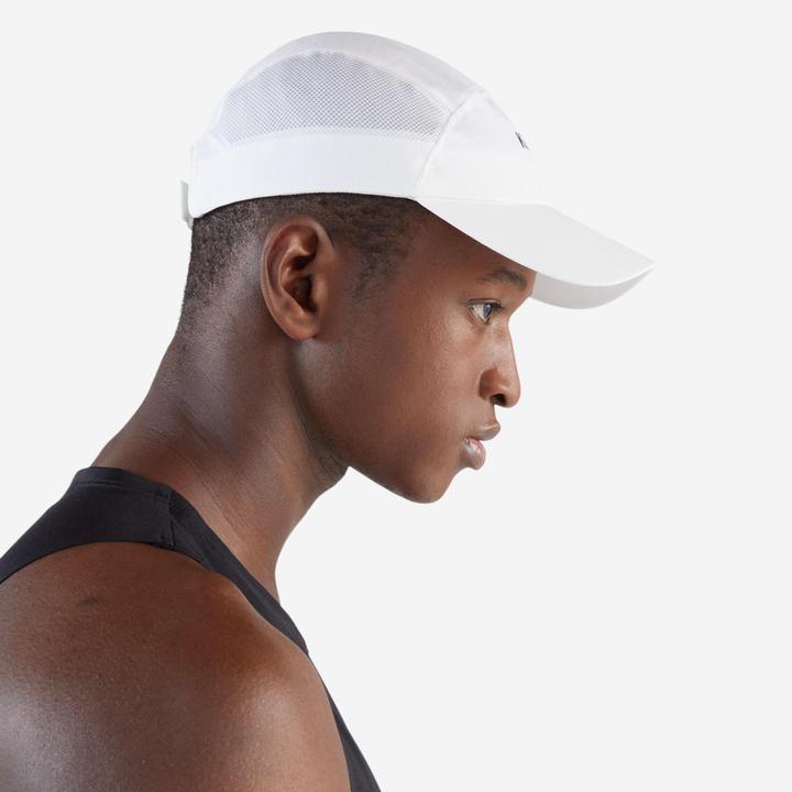 Actual product image Kiprun Lauf-Cap Schirmmütze - V2 weiss
