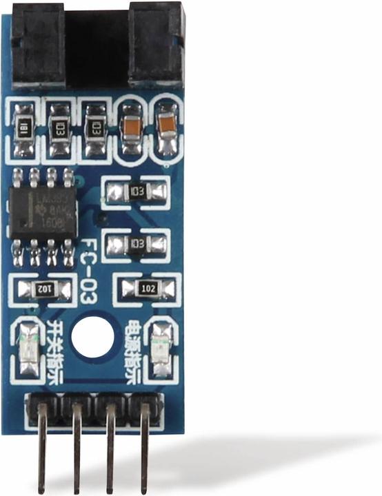 Image du produit Joy-it Carte d'extension Arduino capteur de vitesse LM393 avec disque perforé