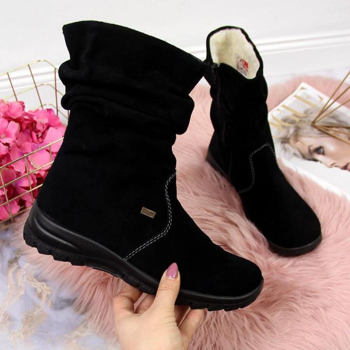 Actual product image Rieker Insulated leather ankle boots (37)