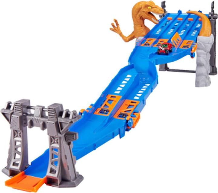 Produktbild Zuru Metal Machines - Playset - 4 Lane Raptor Attack Set (6740)