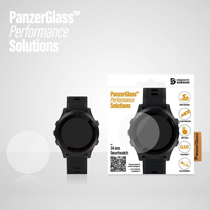 Image du produit PanzerGlass Protection d'écran pour smartwatches 34 mm (Forerunner 645)