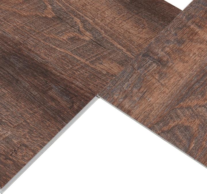 Actual product image neu.holz SPC Klickboden Okapirg 40 Dekordielen 8,784 m² Rustical Oak () (Vinyl floor, 8.78 m²)