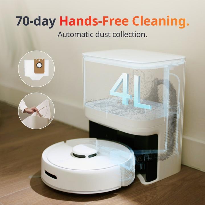 Produktbild SwitchBot Mini Robot Vacuum K10+ (Saugroboter)