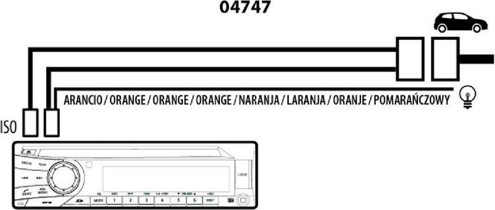 Produktbild Phonocar ISO Montagesatz Stromversorgung+Lautsprecher