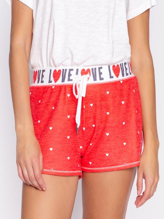 Produktbild Pj Salvage Pyjama Unterteil rot/klein gemustert (36)