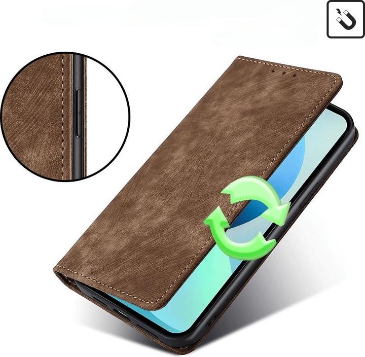 Produktbild Cover-Discount Sony Xperia 5 V - Hülle mit RFID Blocker braun (Sony Xperia 5 V)