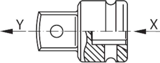 Actual product image Koken Socket adapter