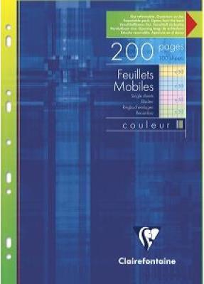 Image du produit Clairefontaine Inserts pour classeurs à anneaux CLF A4 lin. (A4, Quadrillé)