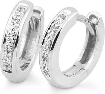 Breuning Creolen - BRILL 0,09 Ct. H/si (585, - Gold)