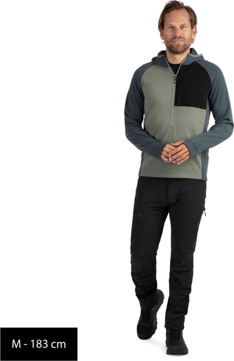 Produktbild Stoic MerinoGrid285 NorrdalSt. 3/4 Zip Hoody (XL)