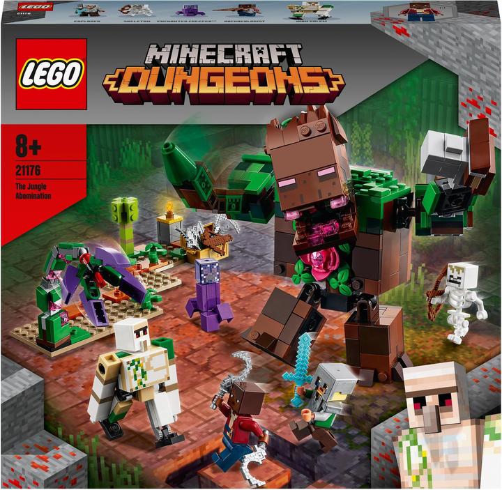 Produktbild LEGO Die Dschungel Ungeheuer (21176, LEGO Minecraft)