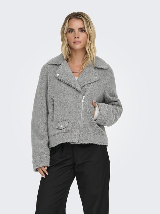 Actual product image Only in fur look ONLRIO TEDDY BIKER (XS)