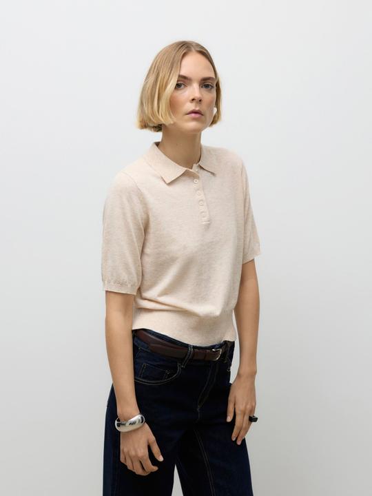 Actual product image Vero Moda AWSIKITA Gestricktes Poloshirt Polo (M)