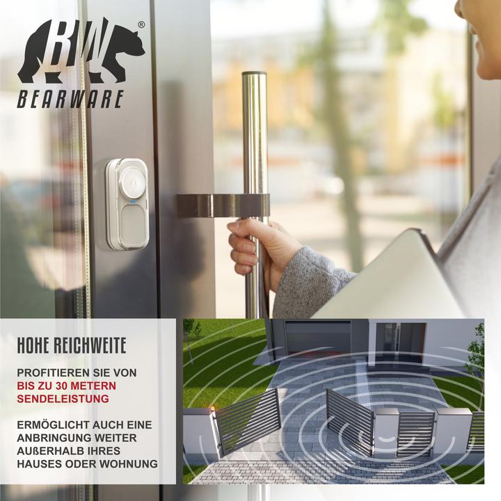 Actual product image Bearware Wireless doorbell set (Wireless)