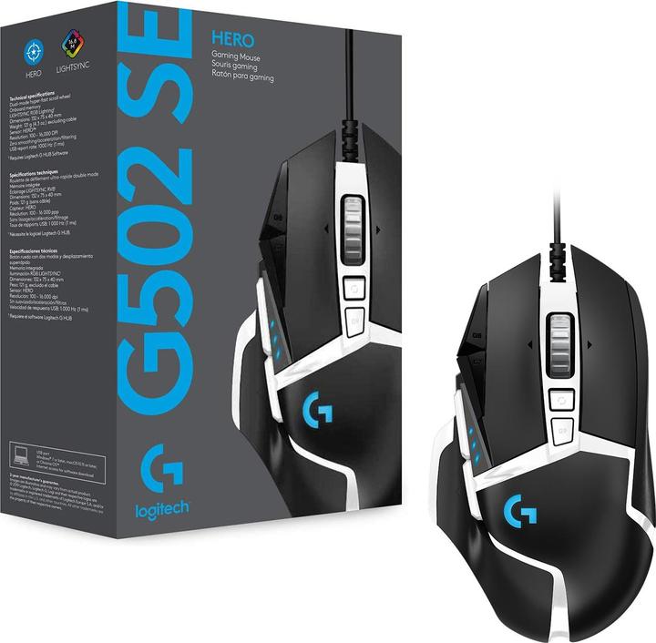 Produktbild Logitech G G502 Hero (Kabelgebunden)