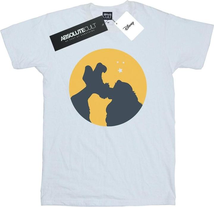 Produktbild Disney Lady And The Tramp Moonlight Kiss TShirt (4XL)