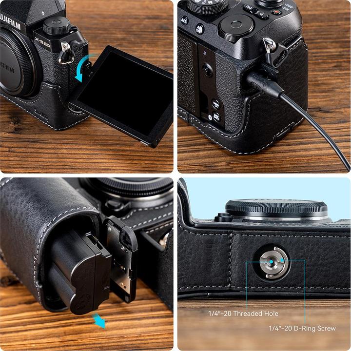 Image du produit SmallRig 4232 Etui en cuir pour FUJIFILM X S20 (Kamera Bereitschaftstasche, 1.77 l)