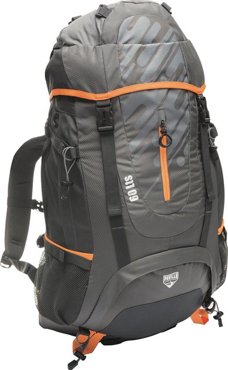 Actual product image Bestway Pavillo Ultra Trek 60L Backpack, Multicolour, Unisex, Nylon, Polyester, 60 L, 330 mm, 300 mm (60 l)