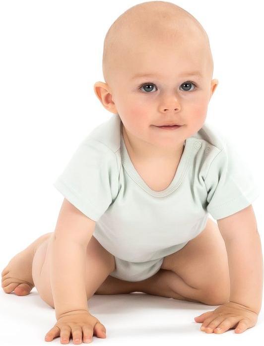 Image du produit La Loona LaLoona Body bébé manches courtes OEKO-TEX® pack de 6 - vert sauge gris (74, 80)
