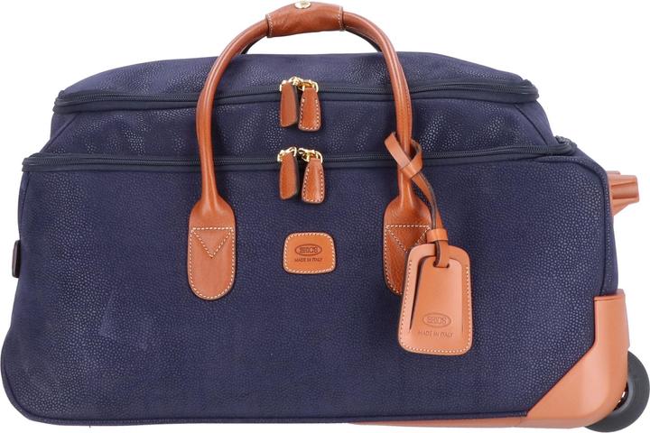 Immagine prodotto Brics Borsa da viaggio con ruote "Life" 55cm (blu) (40 l, Bagaglio a mano (fino a 50 litri))