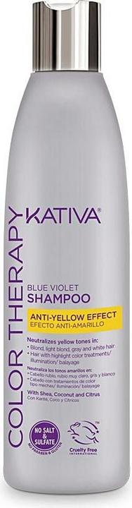 Image du produit Kativa BLUE VIOLET shampooing à effet anti-yellow 250 ml (250 ml, Shampoing liquide)
