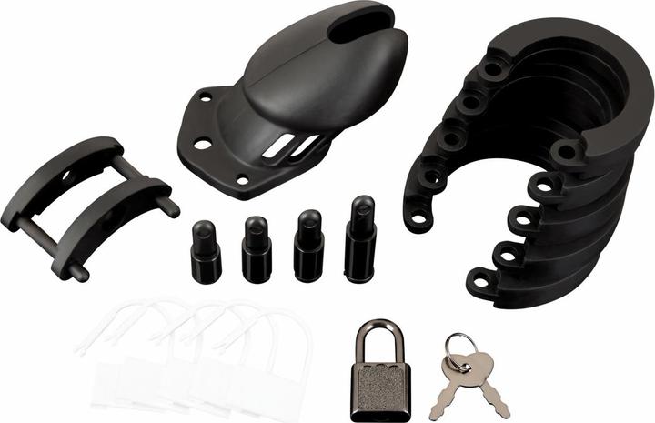 Image du produit Blue Line C&B GEAR Silicone Chastity Cage - Noir