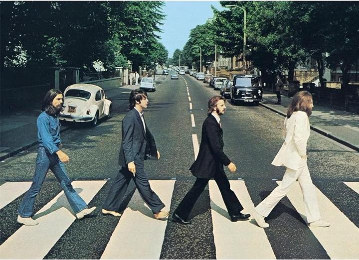 Produktbild The Beatles Postkarte Classic Abtei Strasse Kreuzung (1 Stk.)