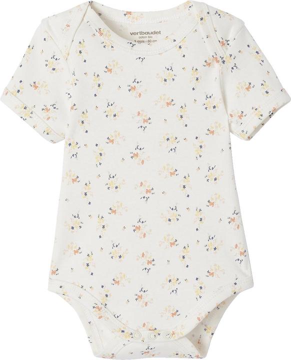 Actual product image Vertbaudet 5er-Pack Baby Schlupfbodys mit kurzen Ärmeln (56)