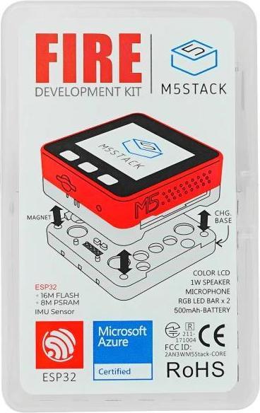 Produktbild M5Stack Entwicklerboard FIRE IoT Development Kit (PSRAM) V2.6