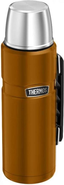 Actual product image Konjac Sponge Style Thermos bottle for drinks with handle - 1.2 l copper (1.20 l)