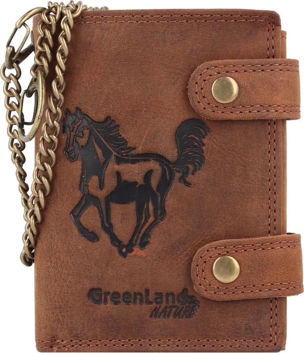 Immagine prodotto Greenland Nature Portafoglio Montenegro RFID in pelle 9 cm